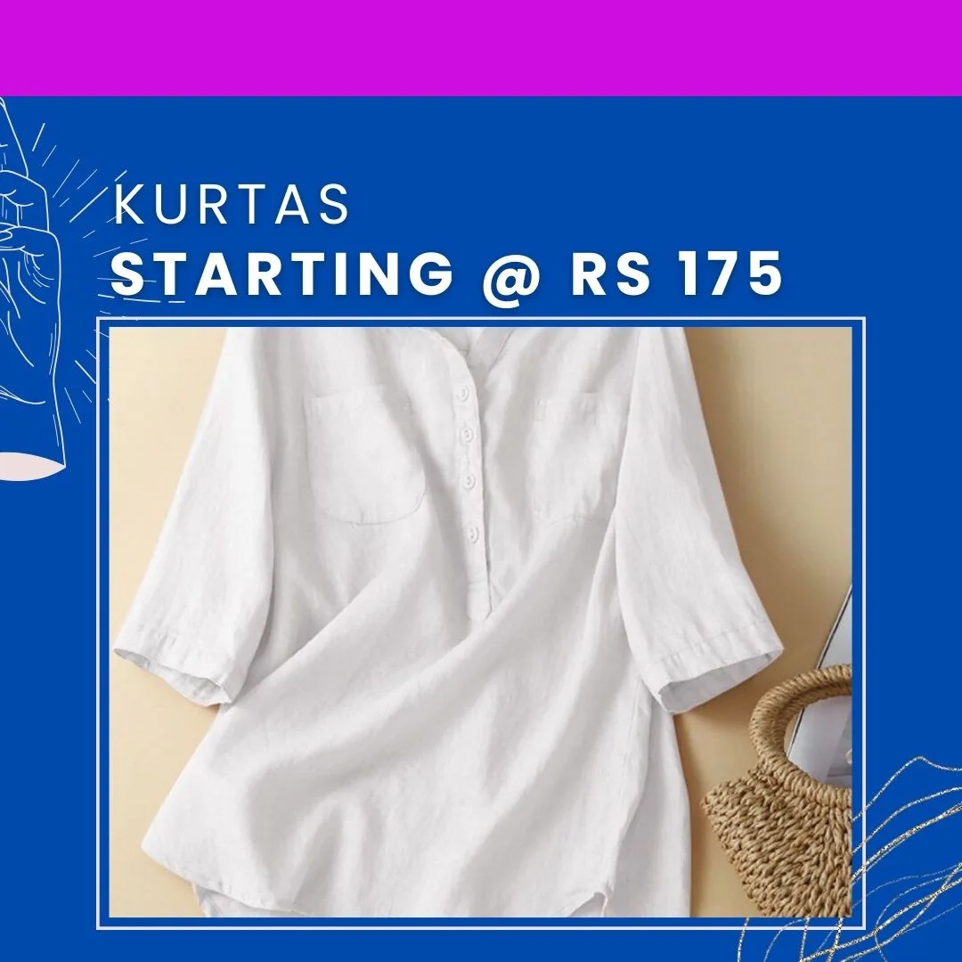 Kurtas Starting @ Rs 175